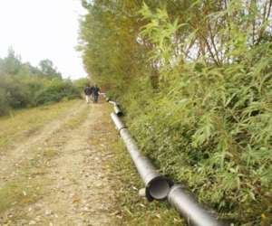 Izgradnja cjevovoda Lisna Bori, Ulcinj