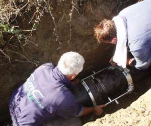 Izgradnja cjevovoda Lisna Bori, Ulcinj